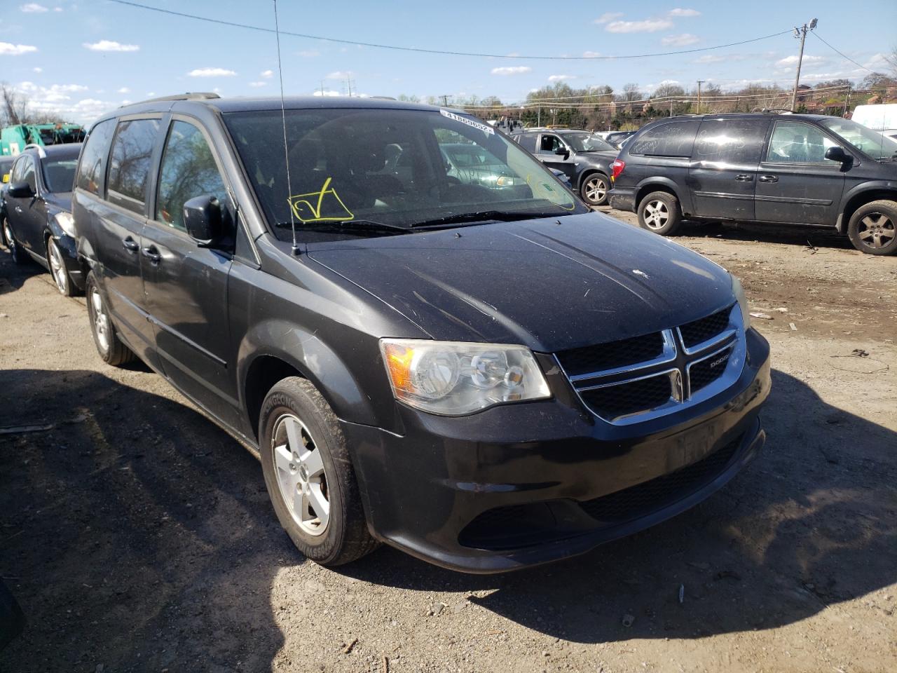 DODGE GRAND CARA 2012 with VIN 2C4RDGCG1CR129744 - Photo from auction