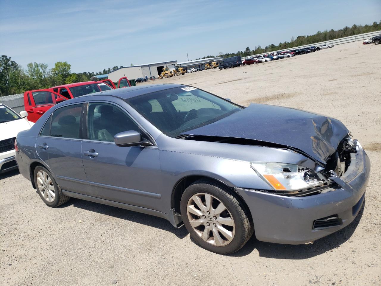 HONDA ACCORD EX 2007 with VIN 1HGCM66567A042749 - Photo from auction