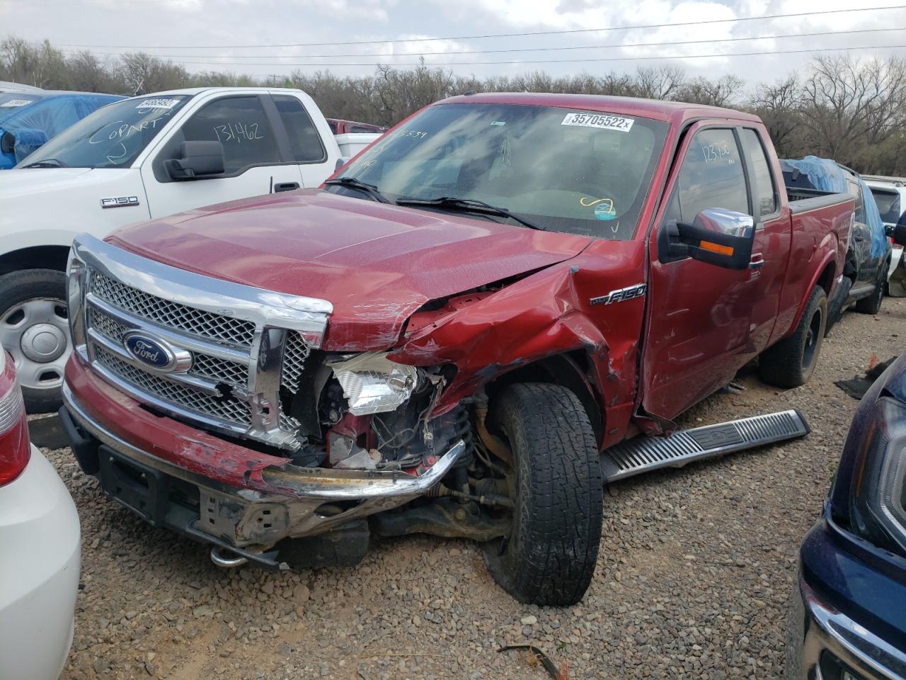 Photo 2 from auction – 2011 FORD F150 SUPER with VIN 1FTFX1EF5BFB43339
