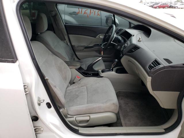 Photo 5 from auction – 2012 HONDA CIVIC LX with VIN 2HGFB2F58CH592140