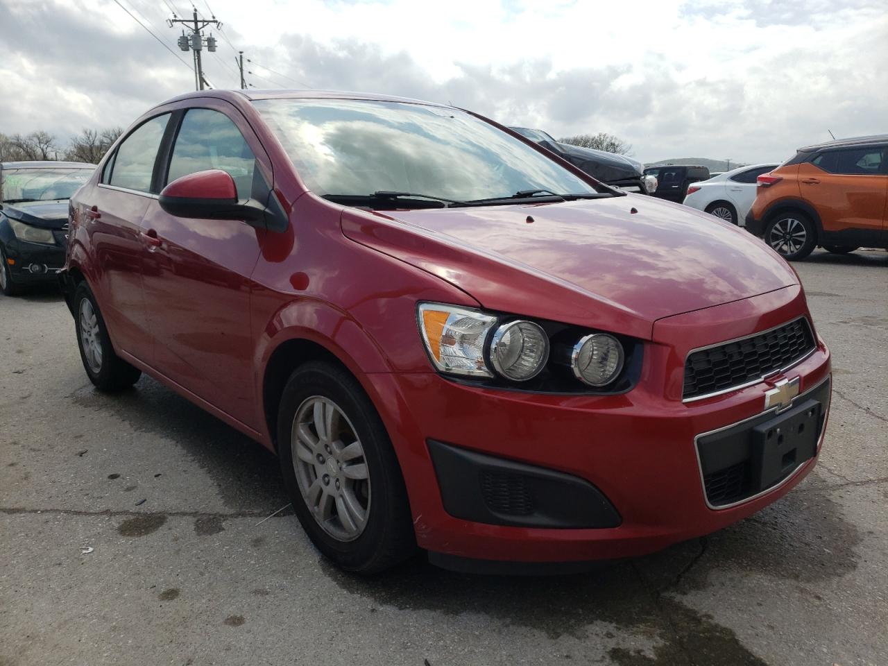 CHEVROLET SONIC LT 2016 with VIN 1G1JC5SH9G4107765 - Photo from auction