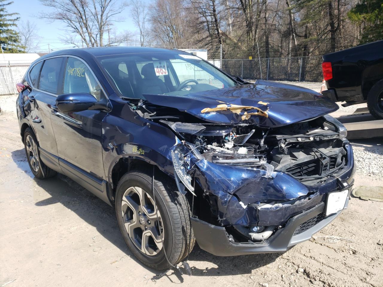 Photo 9 from auction – 2017 HONDA CR-V EX with VIN 2HKRW2H51HH665263