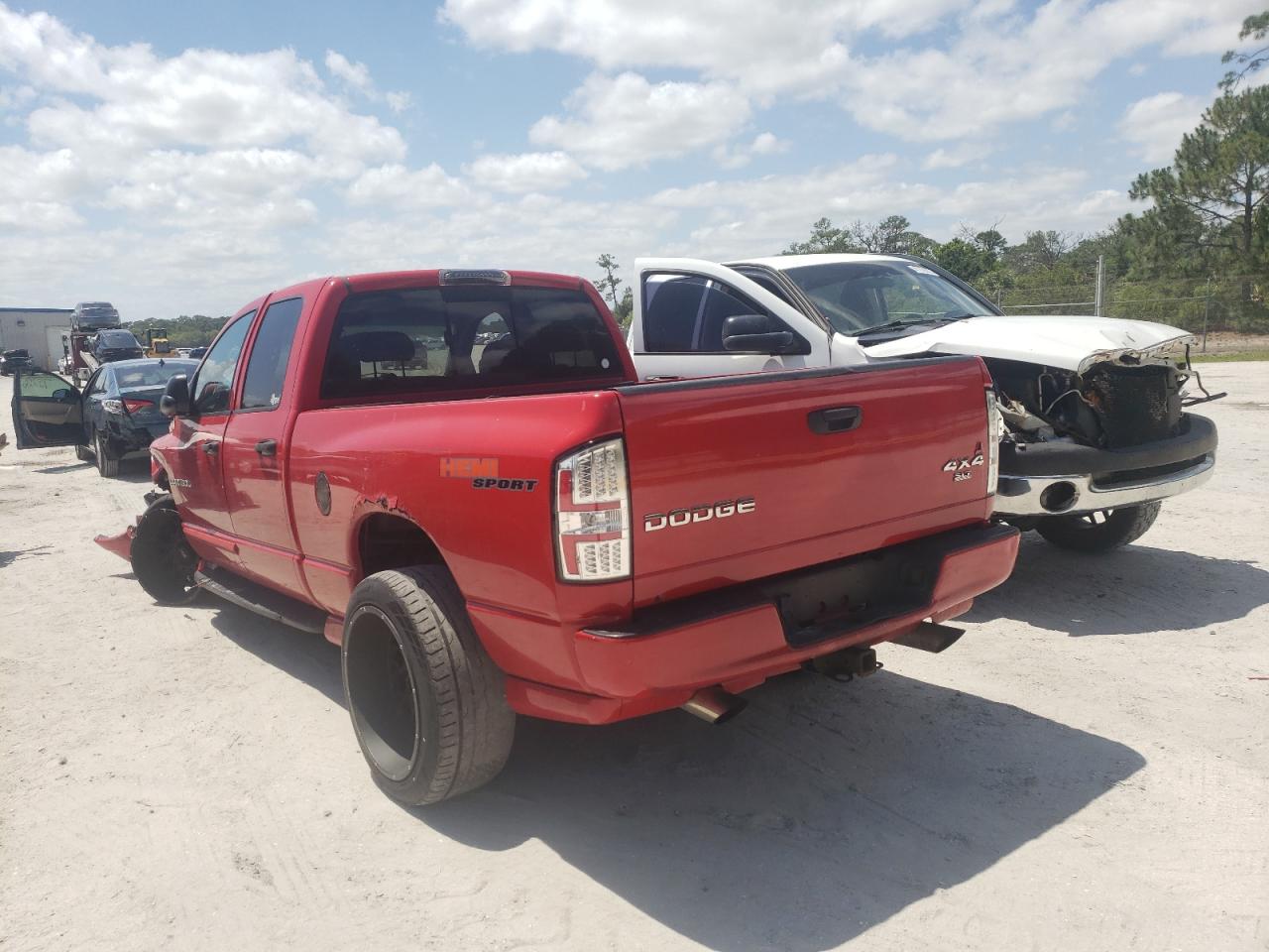 Photo 3 from auction – 2004 DODGE RAM 1500 S with VIN 1D7HU18D94J244756