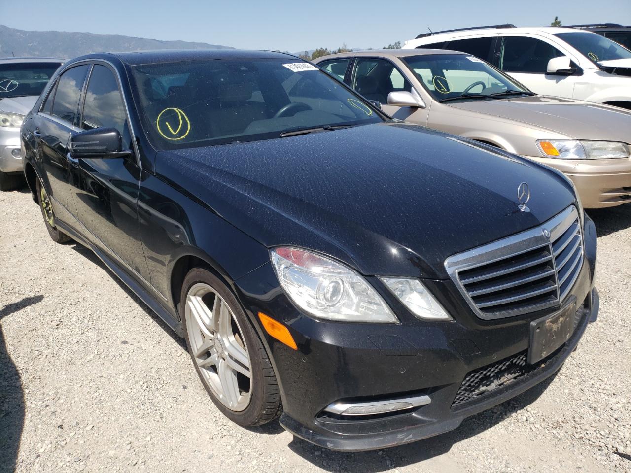 MERCEDES-BENZ E 350 2013 with VIN WDDHF5KB1DA698623 - Photo from auction