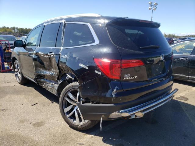Photo 3 from auction – 2017 HONDA PILOT TOUR with VIN 5FNYF6H90HB036369