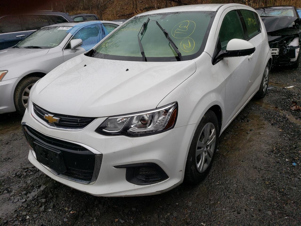 Photo 2 from auction – 2019 CHEVROLET SONIC with VIN 1G1JG6SB4K4144091