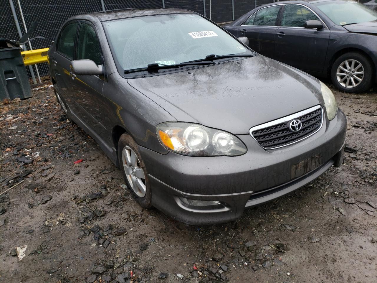 TOYOTA COROLLA CE 2007 с VIN 2T1BR32E57C791683 - Фото с аукциона