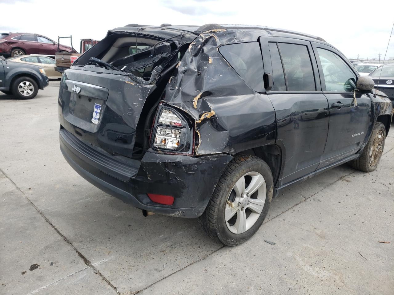 Photo 9 from auction – 2016 JEEP COMPASS SP with VIN 1C4NJCBA8GD634153