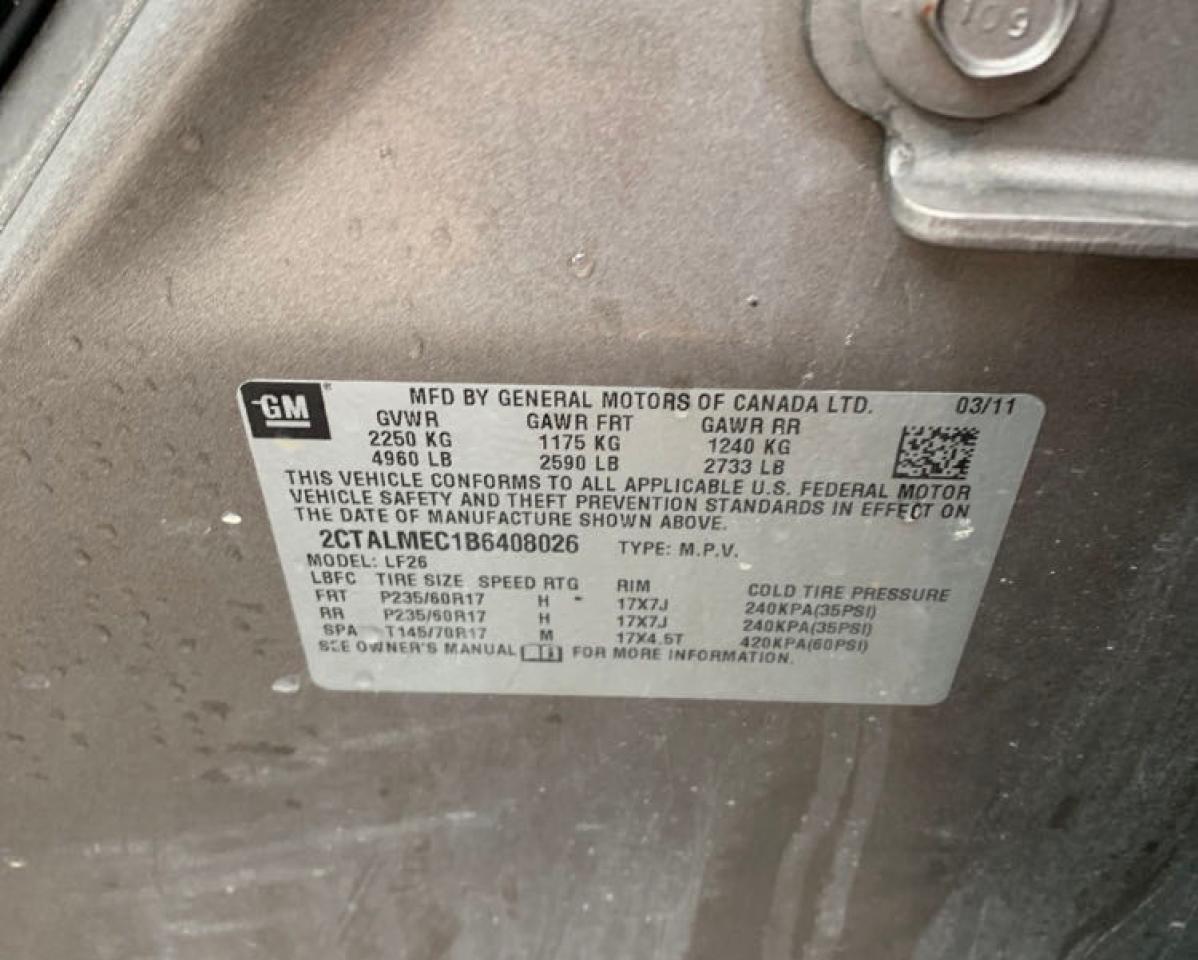 Photo 10 from auction – 2011 GMC TERRAIN SL with VIN 2CTALMEC1B6408026
