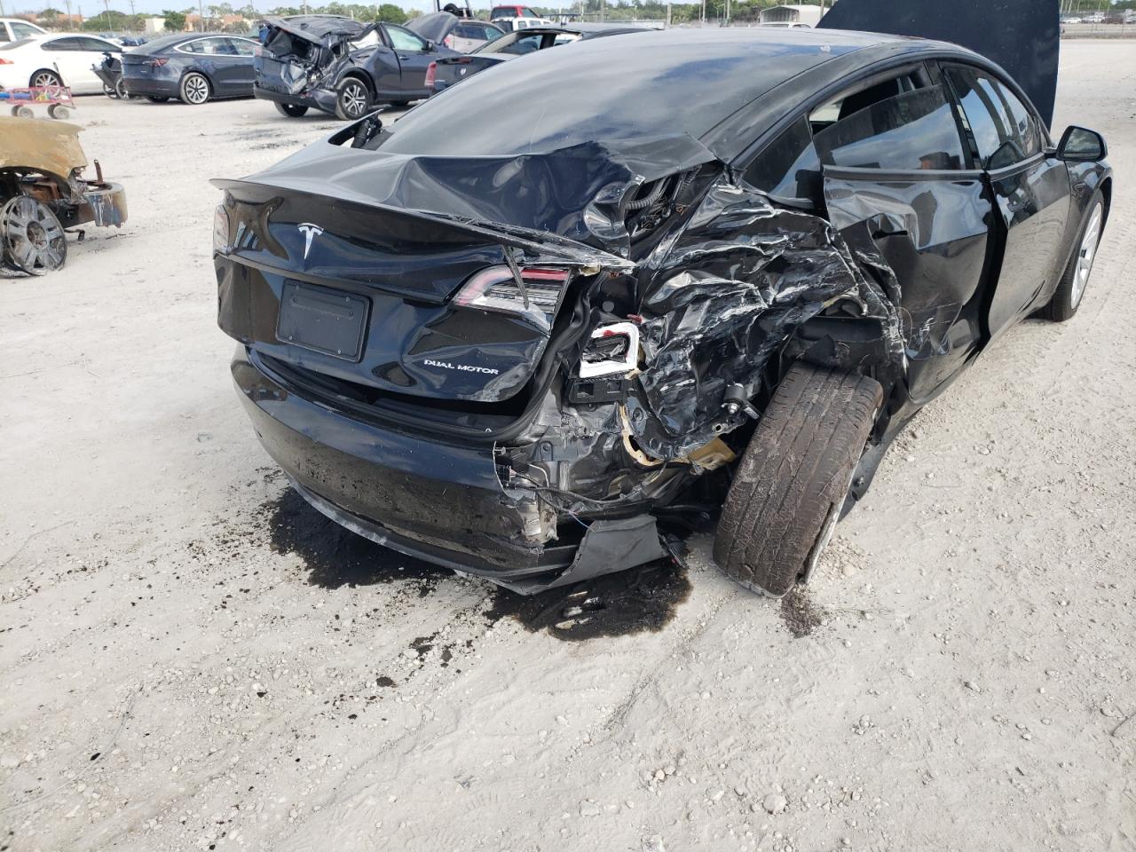 Photo 9 from auction – 2021 TESLA MODEL 3 with VIN 5YJ3E1EB2MF919049
