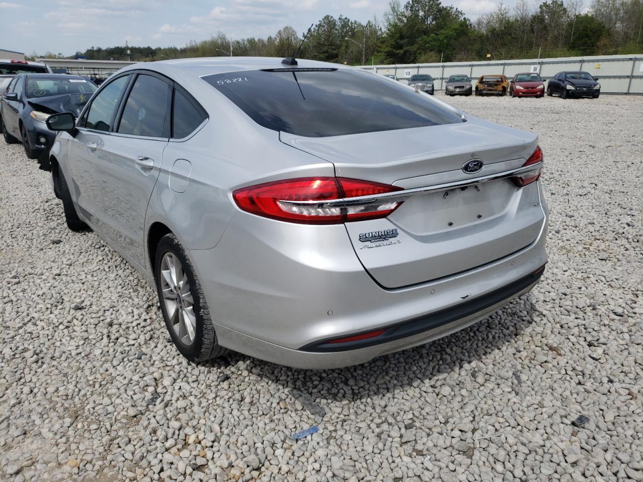 Photo 3 from auction – 2017 FORD FUSION SE with VIN 3FA6P0H7XHR254906