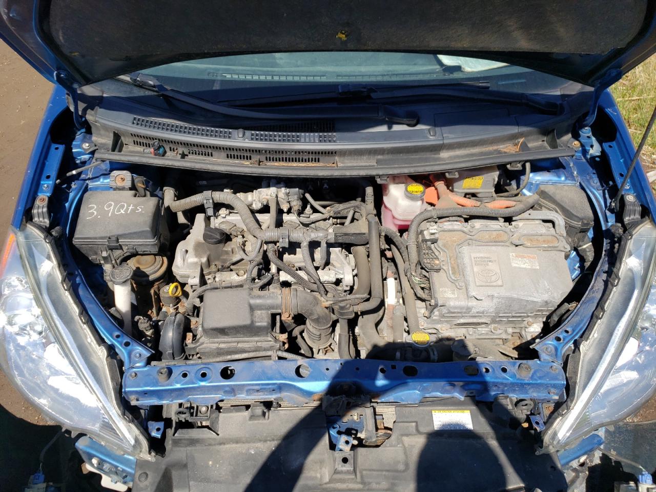 Photo 7 from auction – 2014 TOYOTA PRIUS C with VIN JTDKDTB36E1573850
