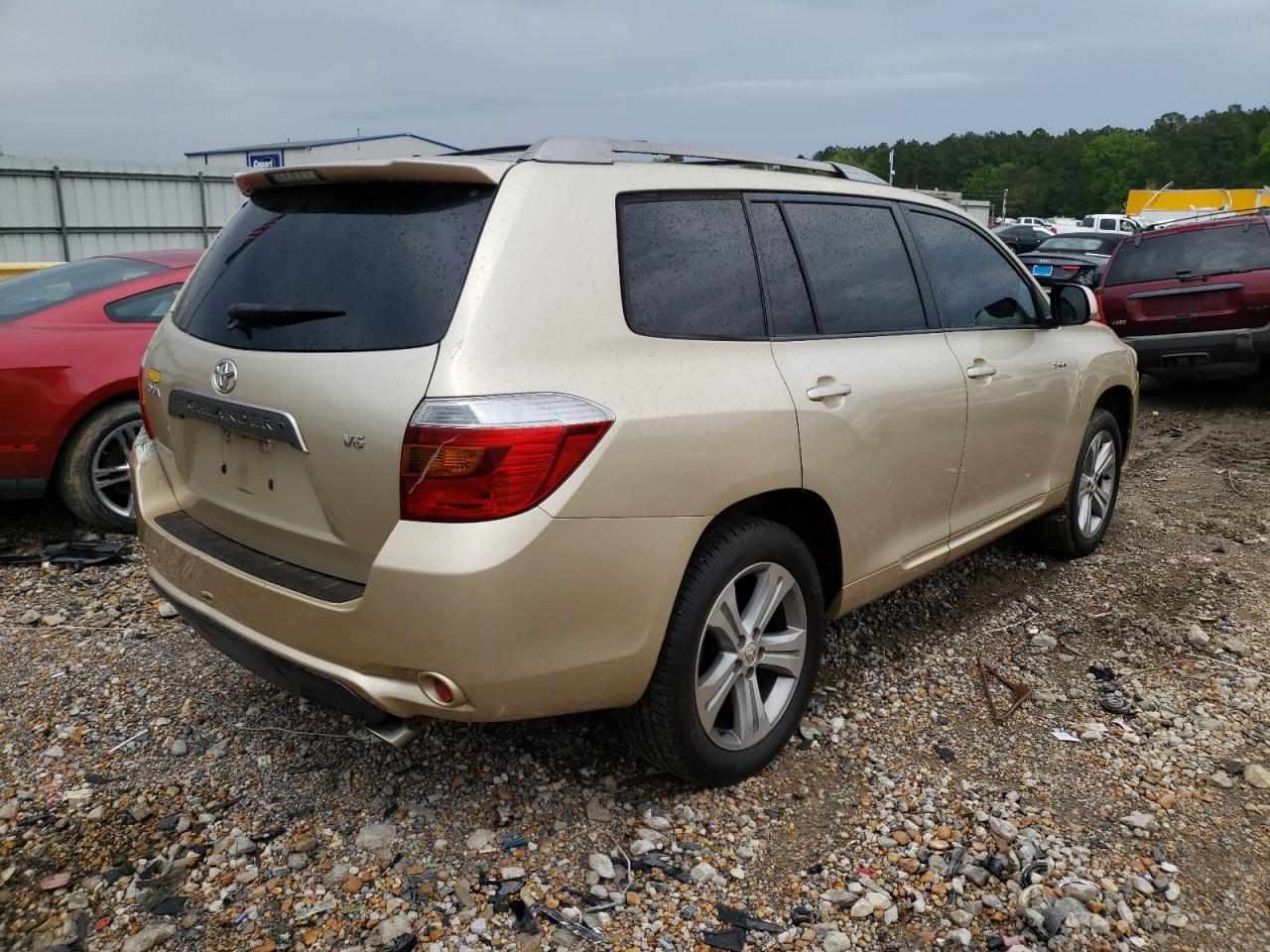 Photo 4 from auction – 2008 TOYOTA HIGHLANDER with VIN JTEDS43A782043561