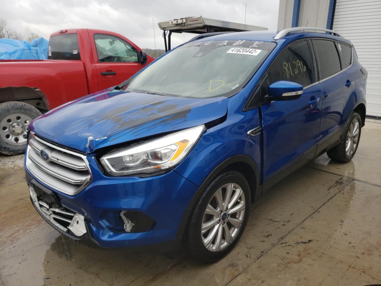 Photo 2 from auction – 2017 FORD ESCAPE TIT with VIN 1FMCU0JD7HUB41070