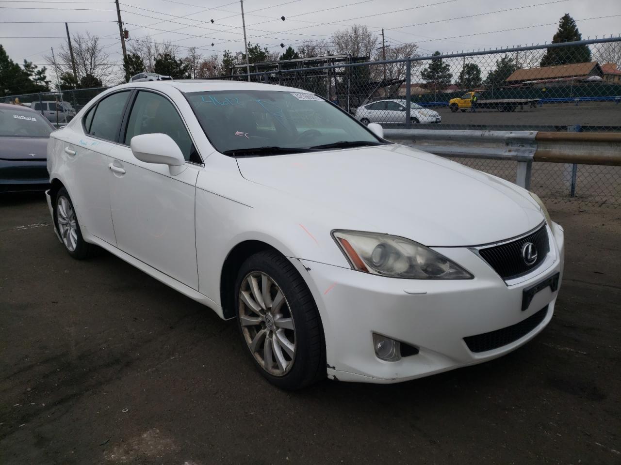 LEXUS IS 250 2008 with VIN JTHCK262085015641 - Photo from auction