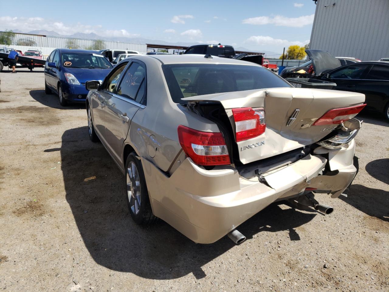 Photo 3 from auction – 2007 LINCOLN MKZ with VIN 3LNHM26T07R638744