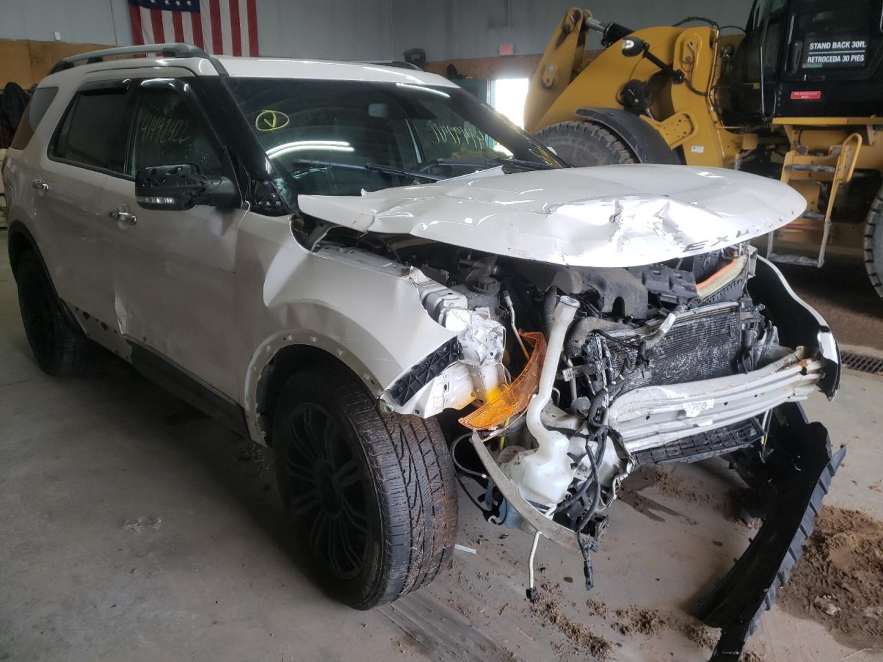 FORD EXPLORER L 2015 with VIN 1FM5K8F81FGB17321 - Photo from auction