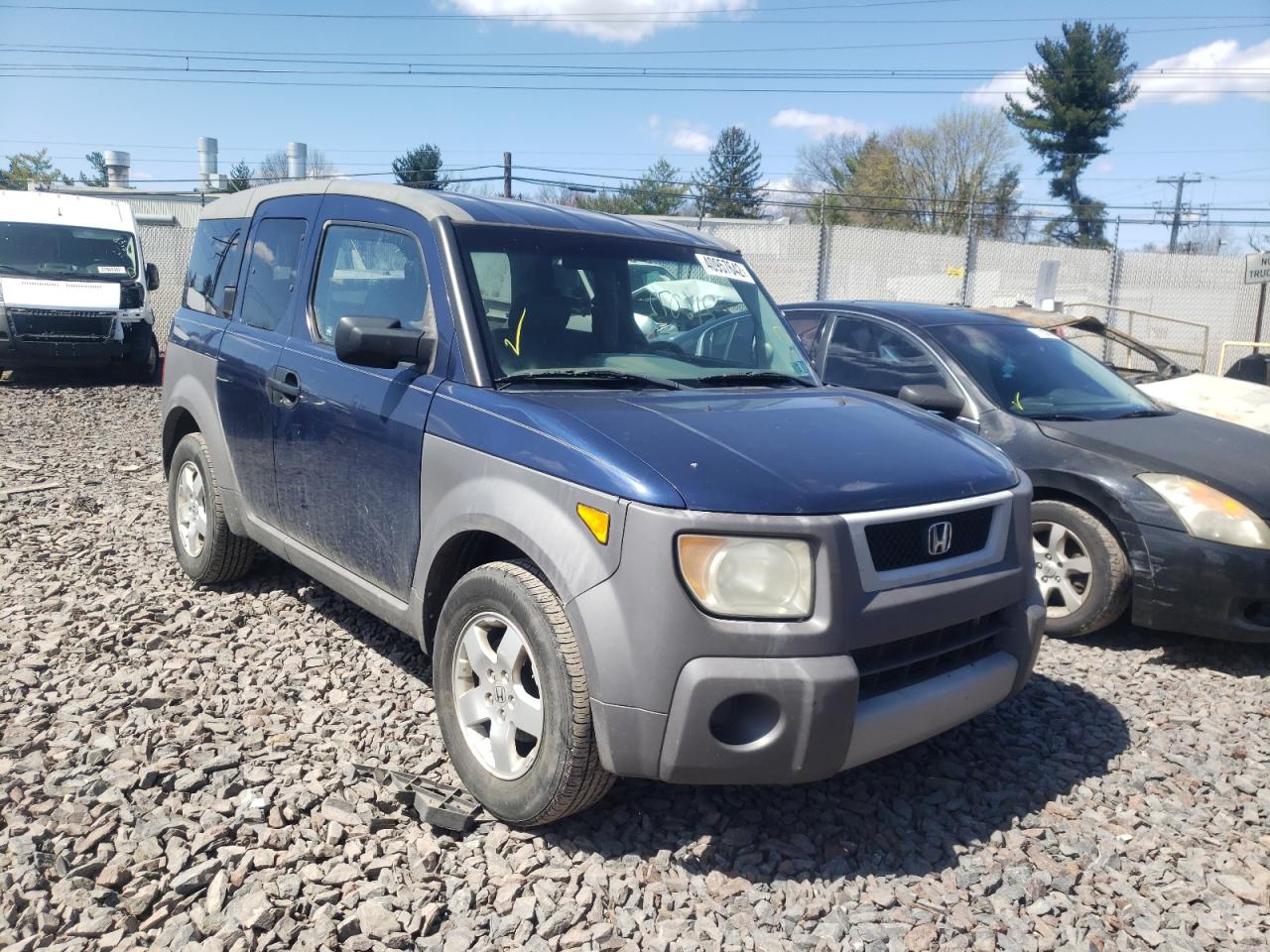 HONDA ELEMENT EX 2003 with VIN 5J6YH28523L022943 - Photo from auction