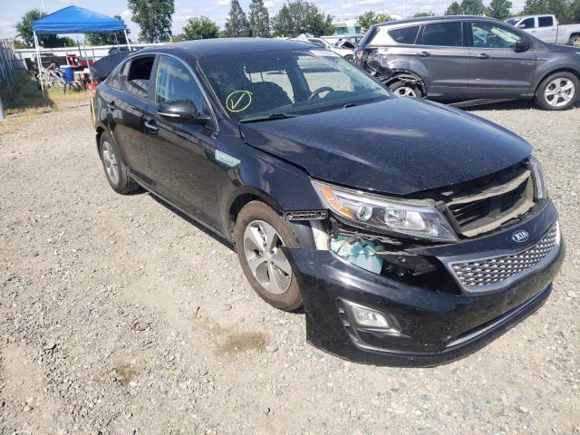 KIA OPTIMA HYB 2016 with VIN KNAGM4AD9G5099472 - Photo from auction