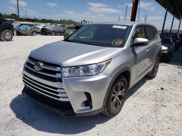 Photo 2 from auction – 2018 TOYOTA HIGHLANDER with VIN 5TDZZRFH4JS272001