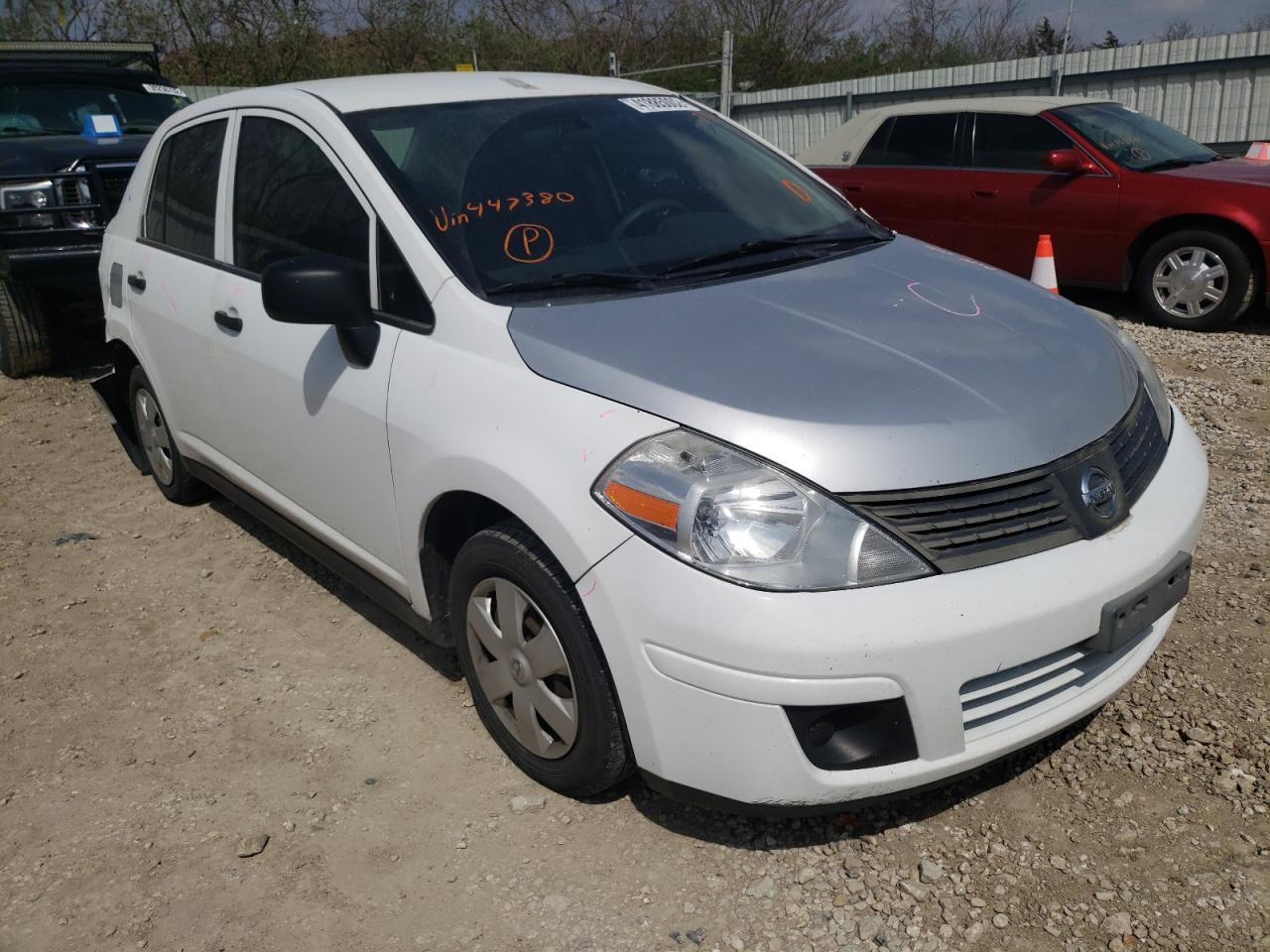 NISSAN VERSA S 2011 with VIN 3N1CC1AP2BL447380 - Photo from auction