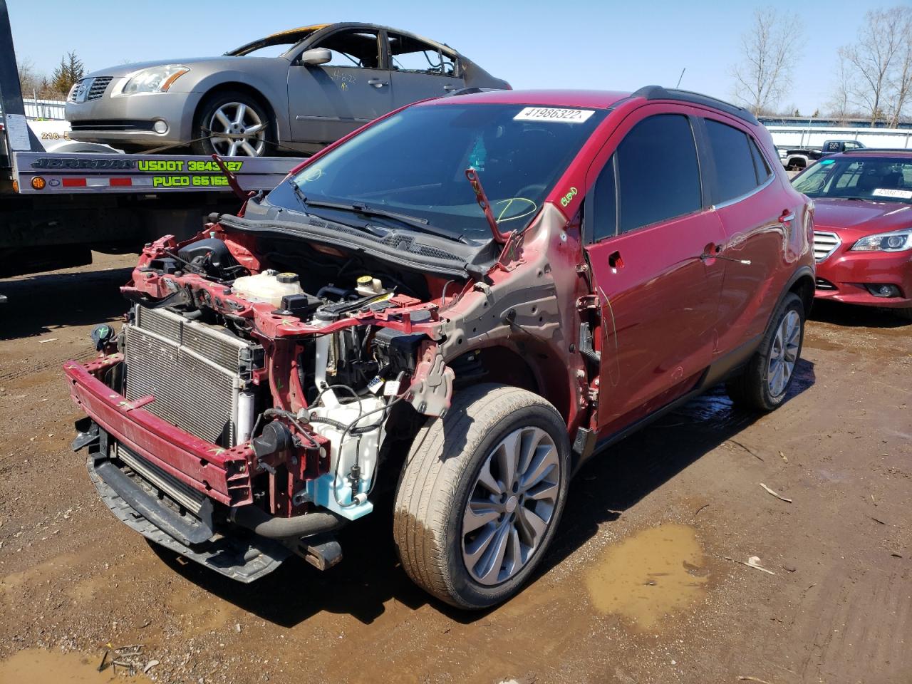 Photo 2 from auction – 2017 BUICK ENCORE PRE with VIN KL4CJESB7HB157735
