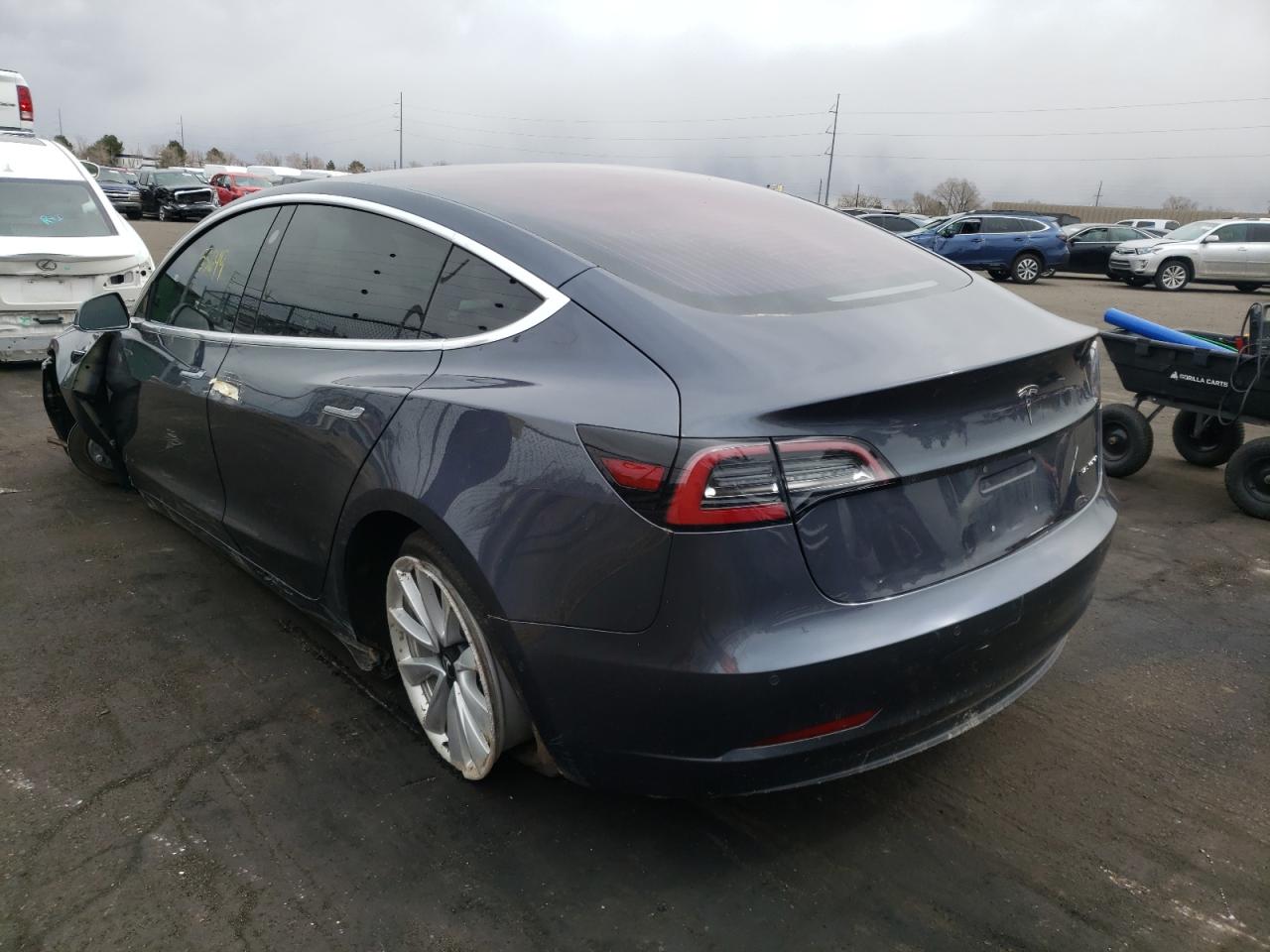 Photo 3 from auction – 2018 TESLA MODEL 3 with VIN 5YJ3E1EB2JF184486
