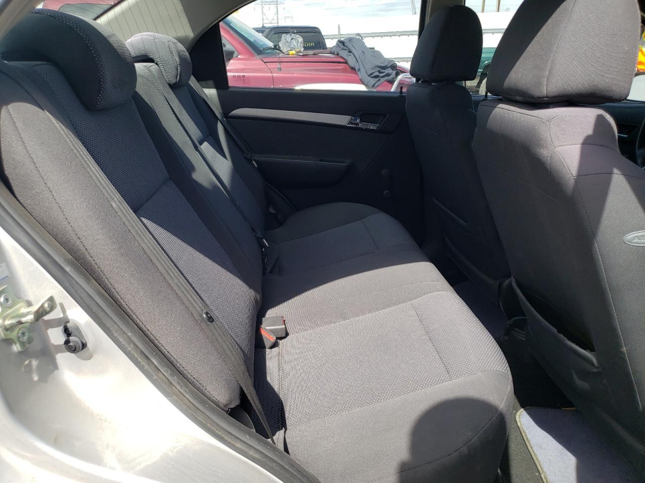 Photo 6 from auction – 2010 CHEVROLET AVEO LS with VIN KL1TD5DE2AB124353