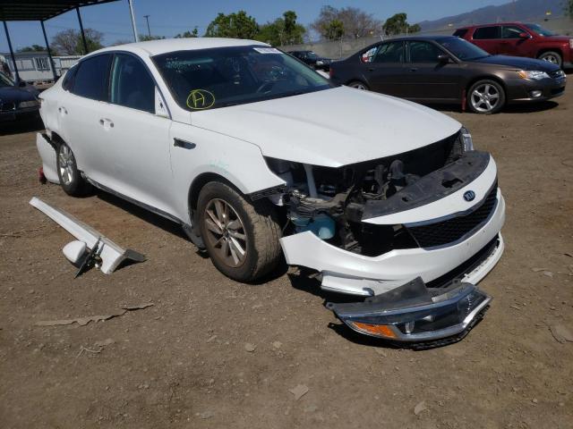 KIA OPTIMA LX 2016 with VIN 5XXGT4L32GG058736 - Photo from auction