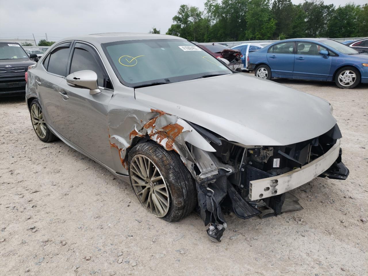 LEXUS IS 250 2014 with VIN JTHBF1D26E5008086 - Photo from auction