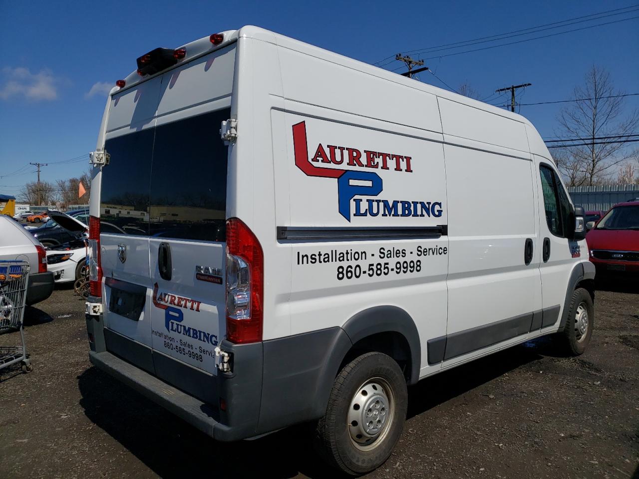 Photo 4 from auction – 2017 RAM PROMASTER with VIN 3C6TRVBG6HE534818