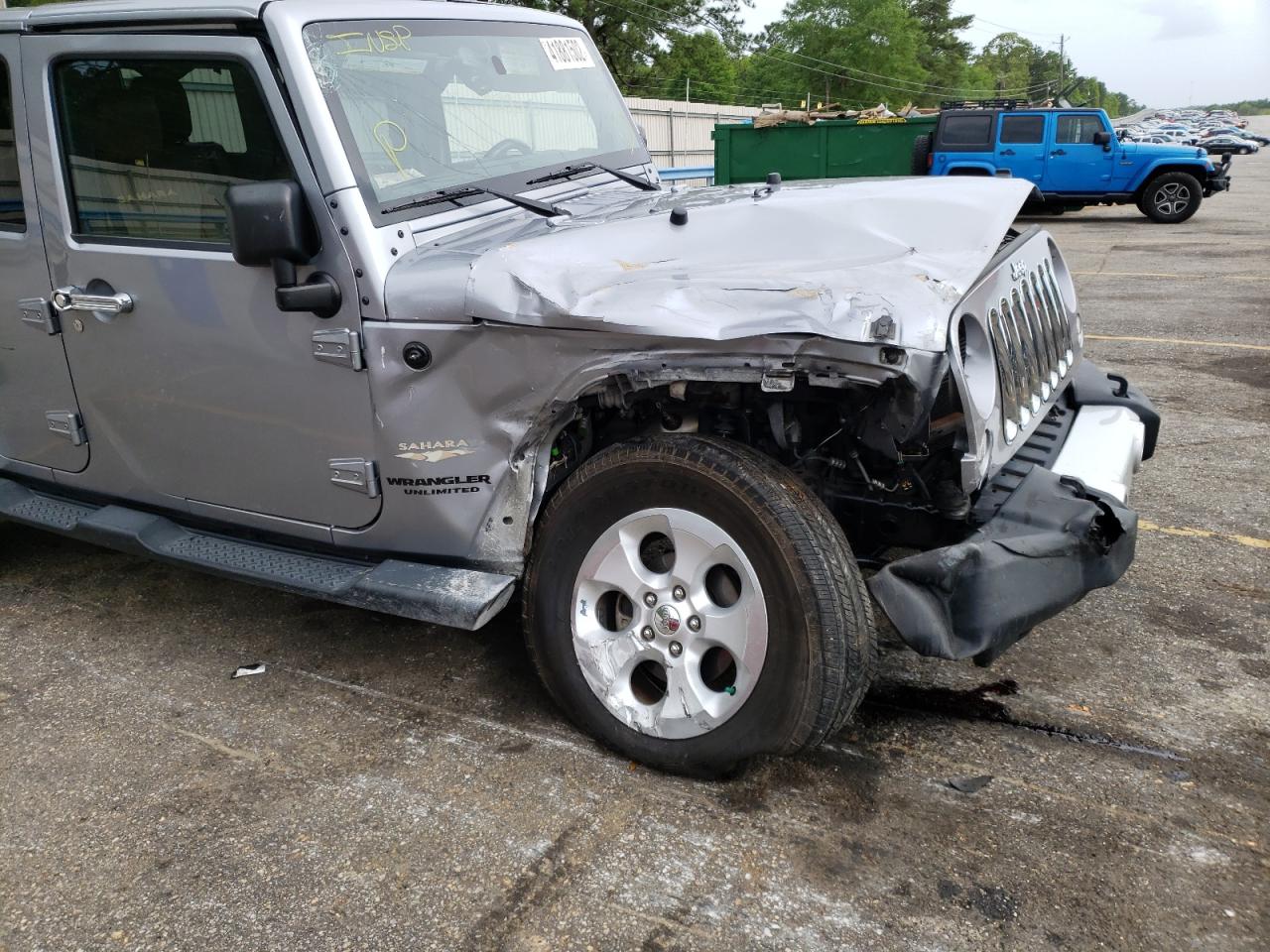 Photo 9 from auction – 2014 JEEP WRANGLER U with VIN 1C4BJWEG7EL103615