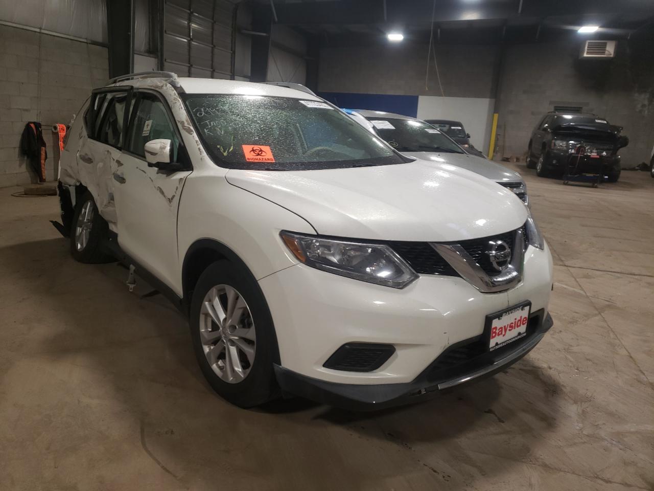 Photo 1 from auction – 2014 NISSAN ROGUE S with VIN 5N1AT2MT3EC761120