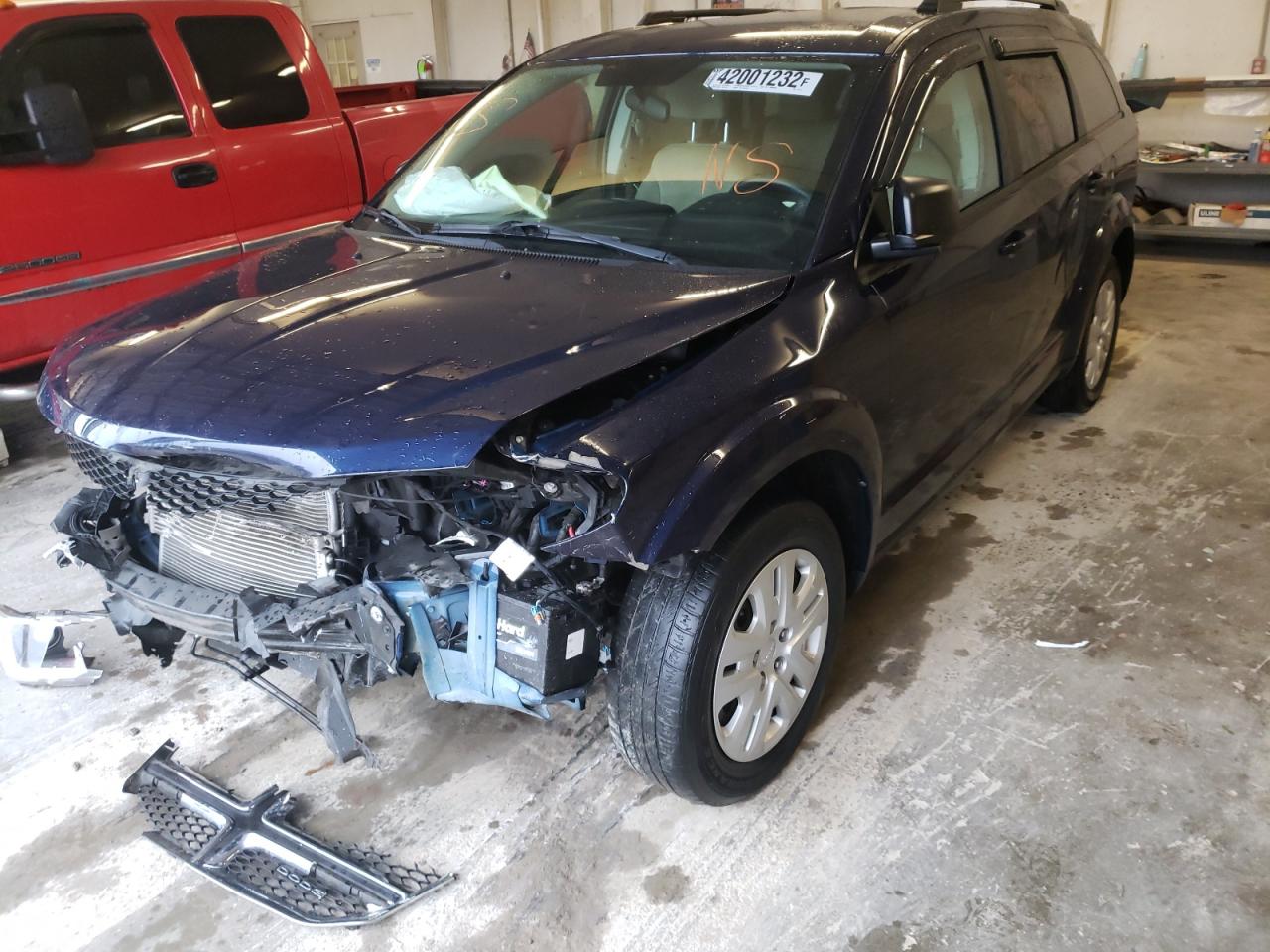 Photo 2 from auction – 2017 DODGE JOURNEY SE with VIN 3C4PDCAB0HT644147