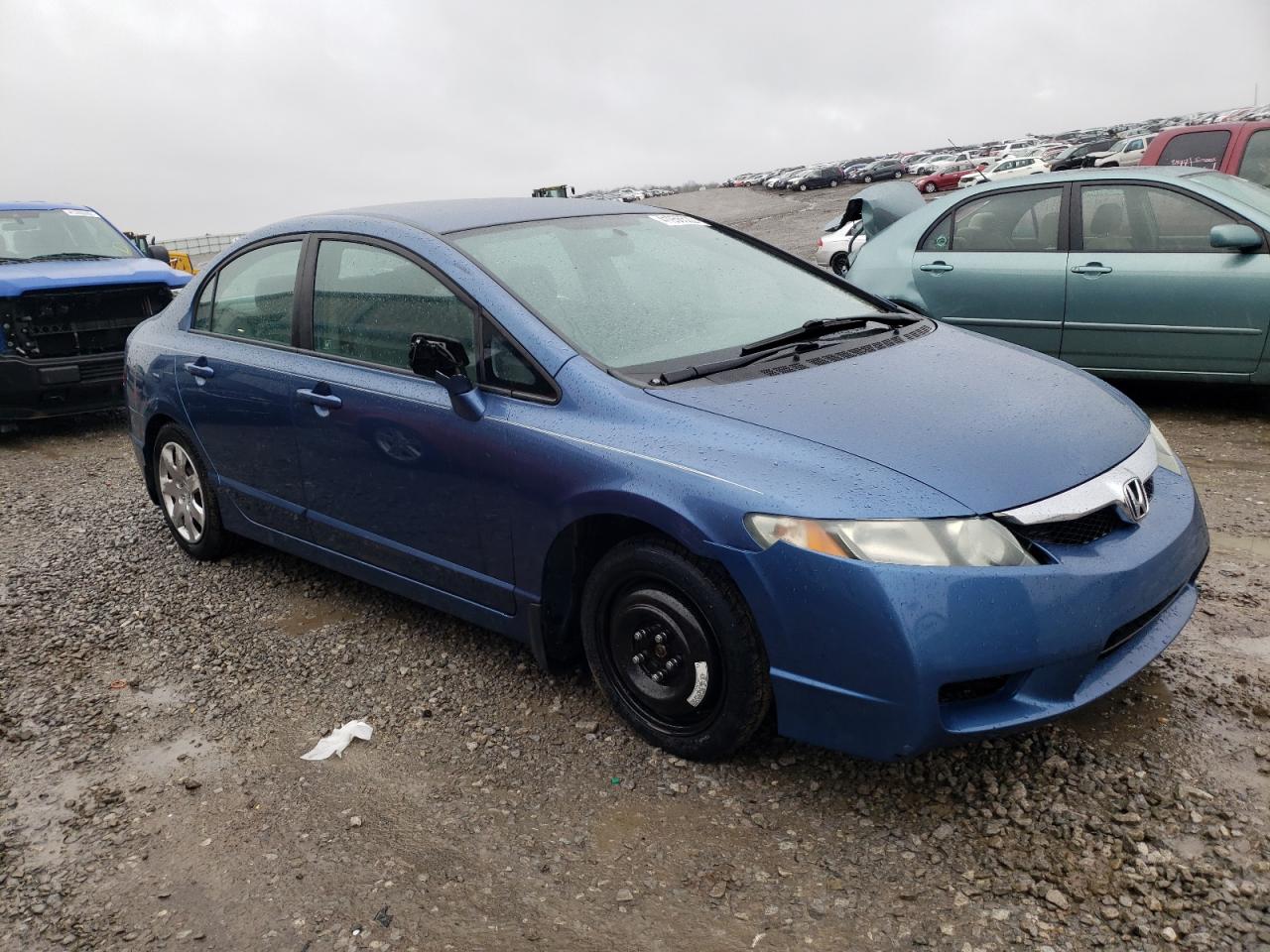 HONDA CIVIC LX 2010 with VIN 19XFA1F58AE031912 - Photo from auction