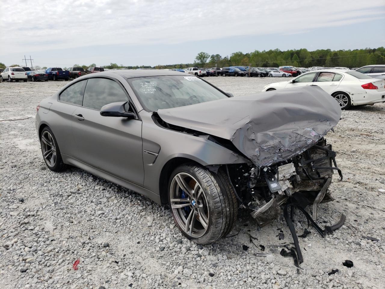 BMW M4 2015 with VIN WBS3R9C59FF708924 - Photo from auction