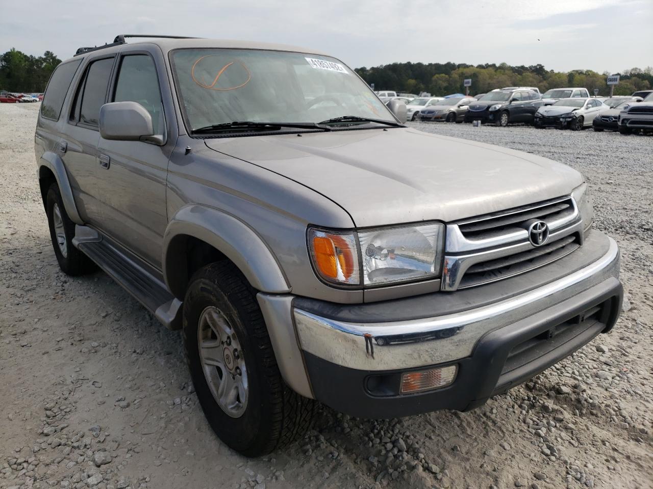 TOYOTA 4RUNNER SR 2001 with VIN JT3GN86R610198707 - Photo from auction