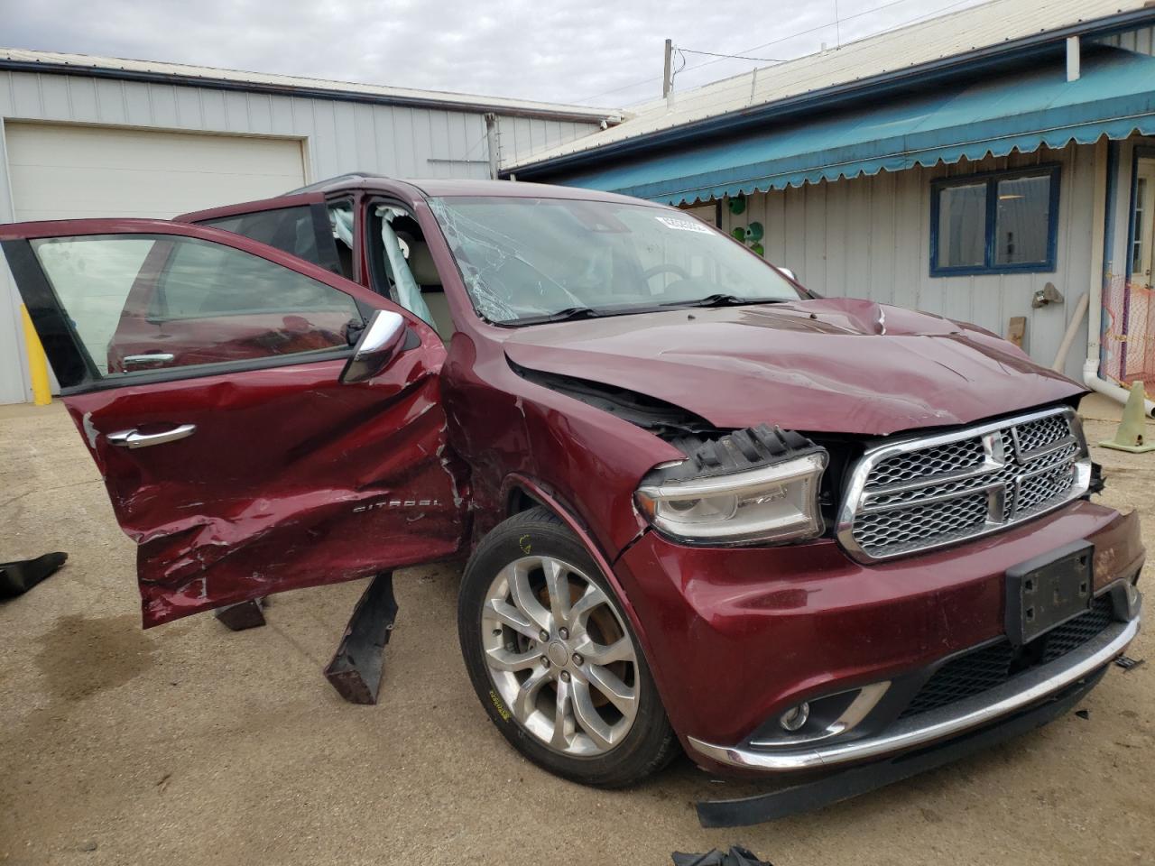 DODGE DURANGO CI 2017 with VIN 1C4RDJEG3HC921095 - Photo from auction