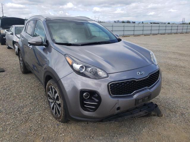 KIA SPORTAGE E 2017 with VIN KNDPNCAC2H7240468 - Photo from auction