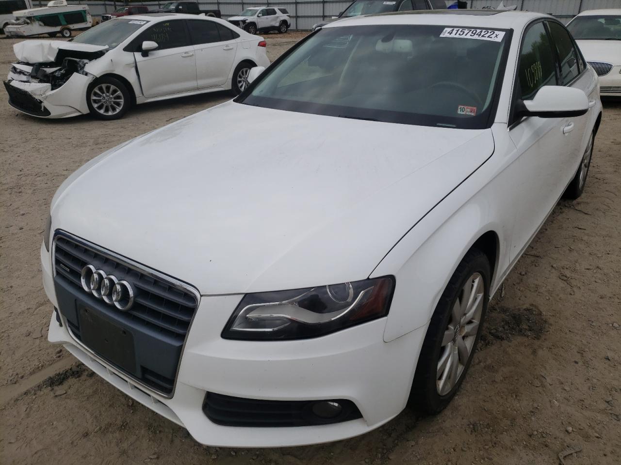 Photo 2 from auction – 2011 AUDI A4 PREMIUM with VIN WAUHFAFL4BN018691