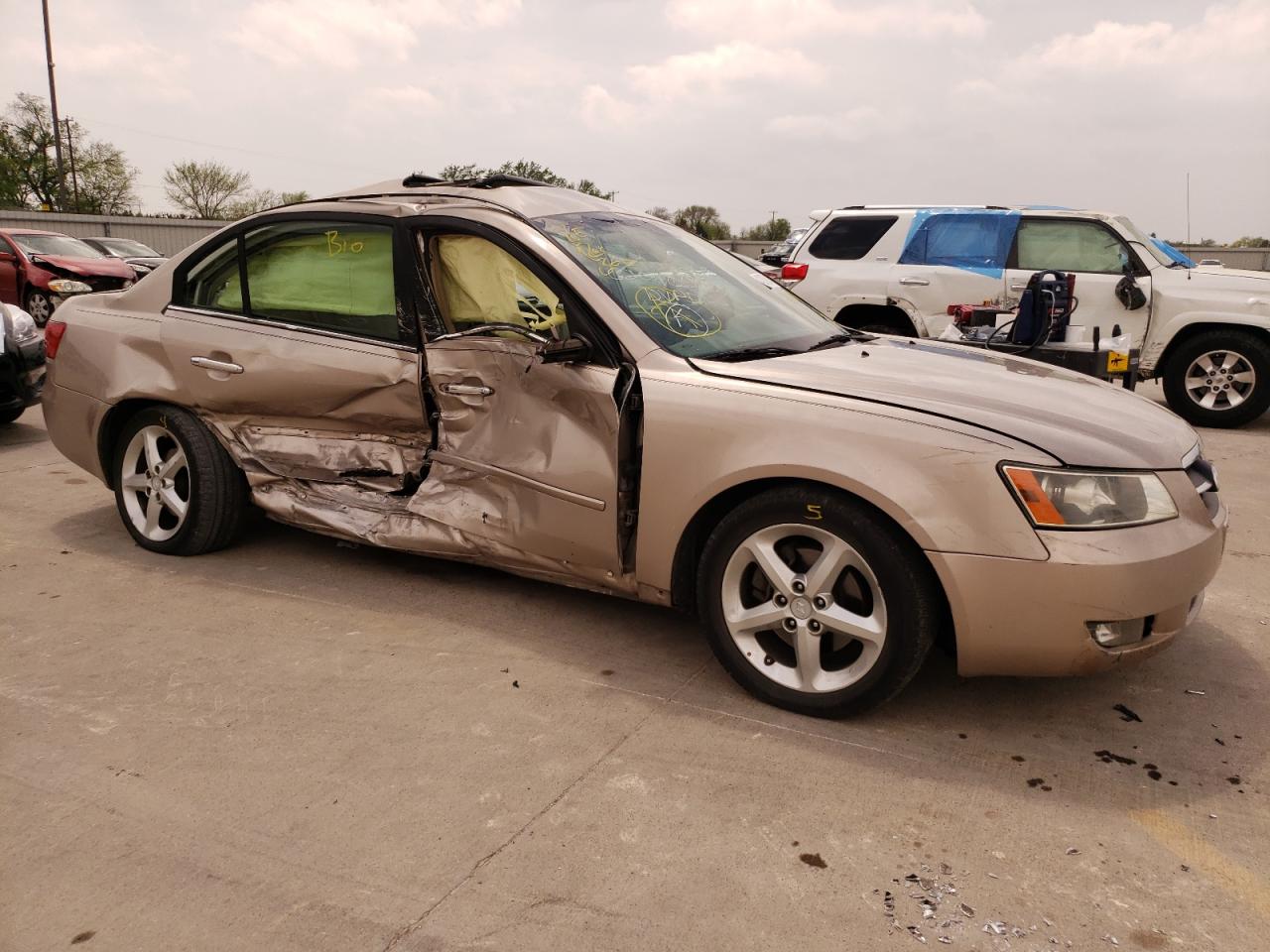 Photo 9 from auction – 2007 HYUNDAI SONATA with VIN 5NPEU46F67H245962