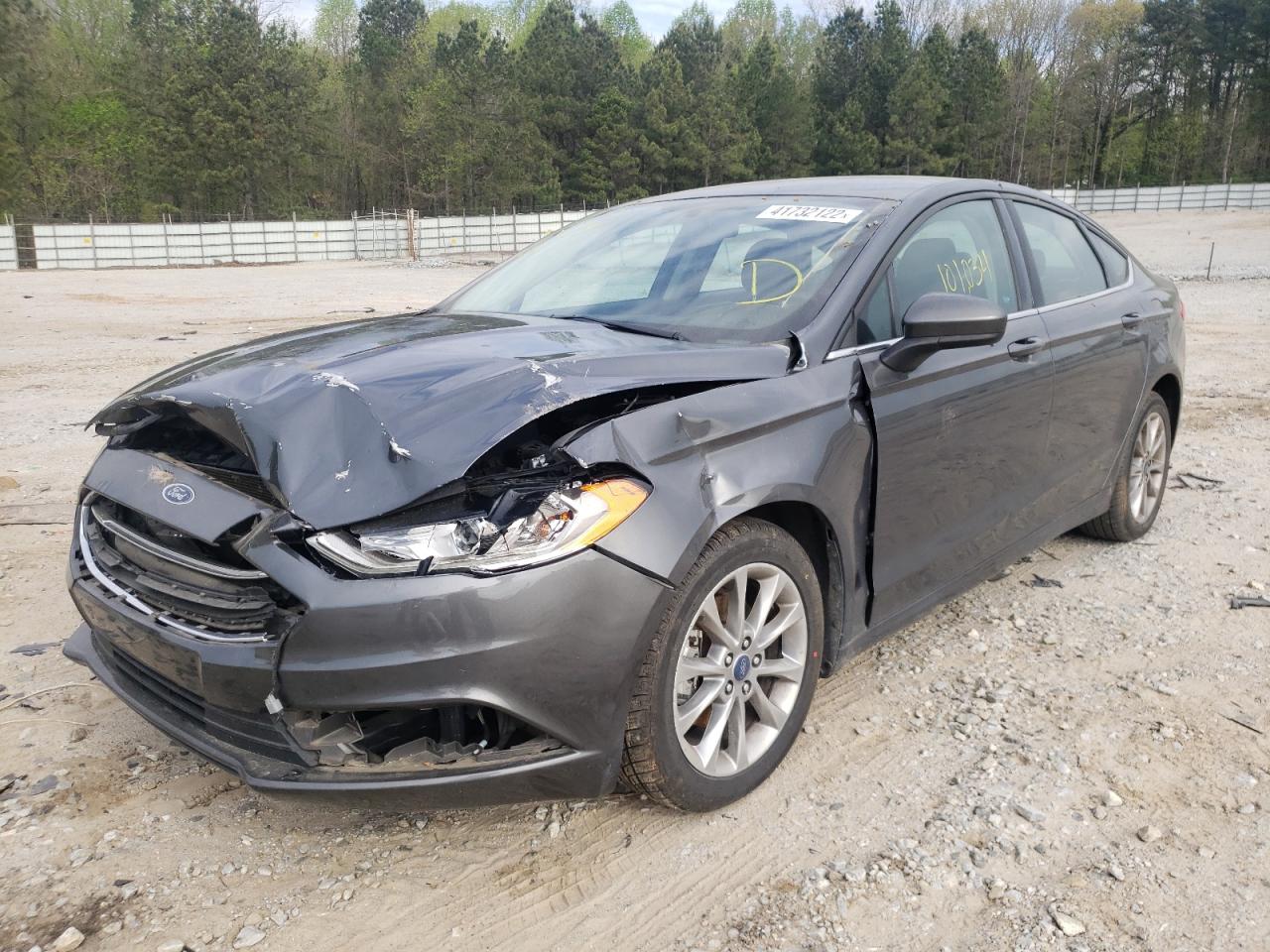 Photo 2 from auction – 2017 FORD FUSION SE with VIN 3FA6P0H79HR410806