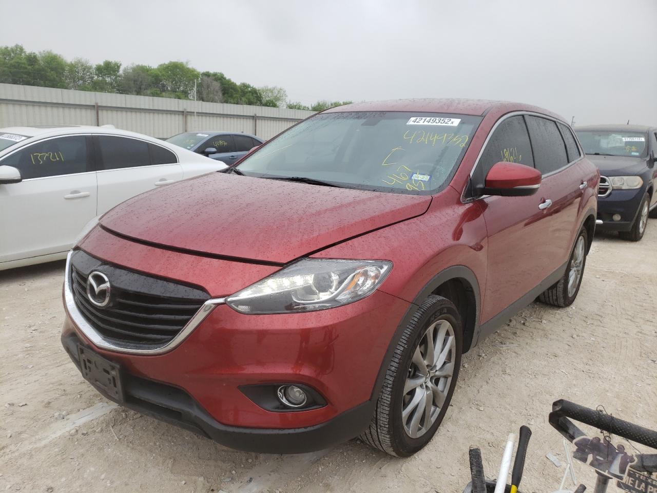 Photo 2 from auction – 2015 MAZDA CX-9 GRAND with VIN JM3TB2DA7F0467955