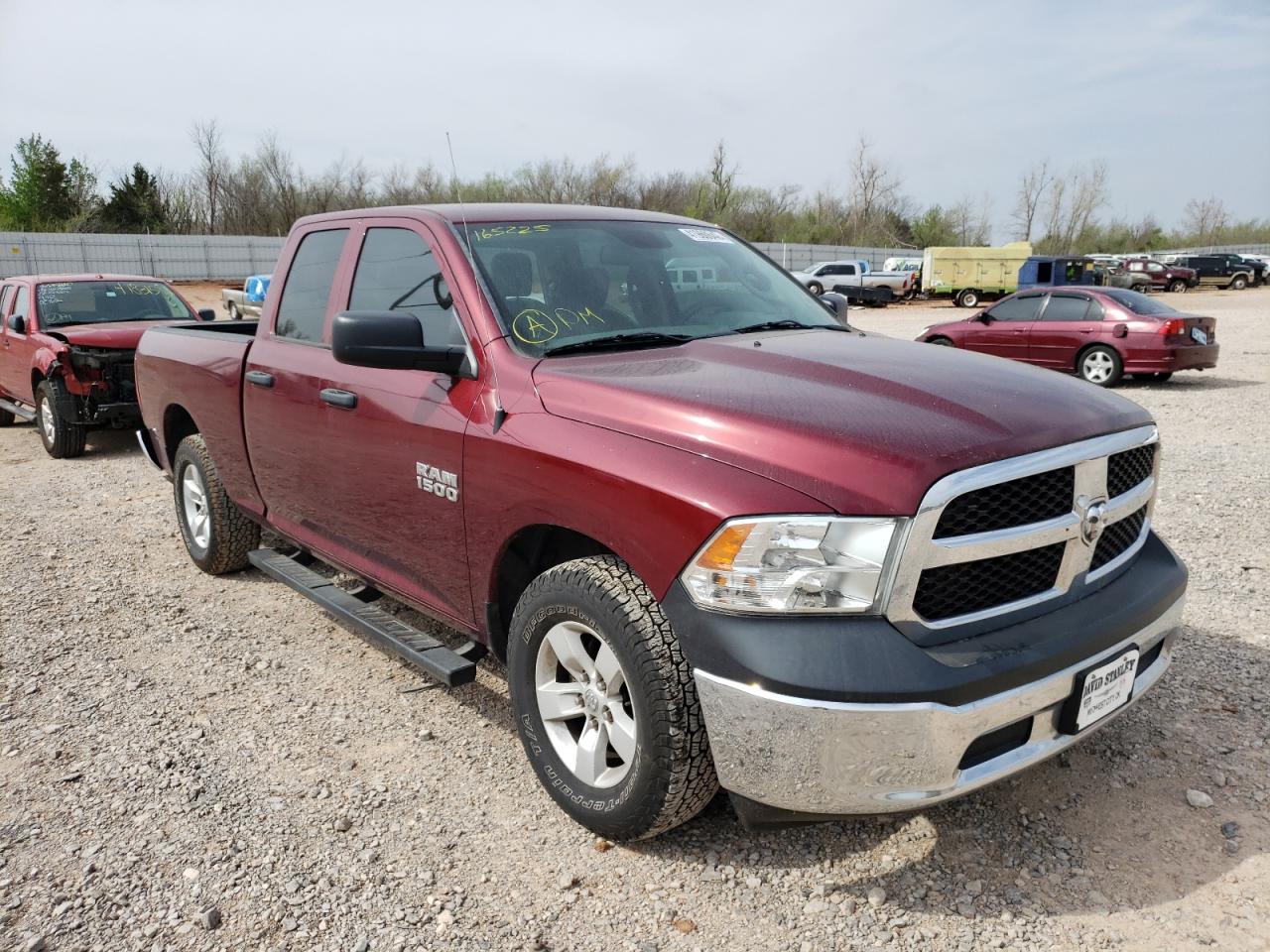 RAM 1500 ST 2018 with VIN 1C6RR6FG0JS165225 - Photo from auction