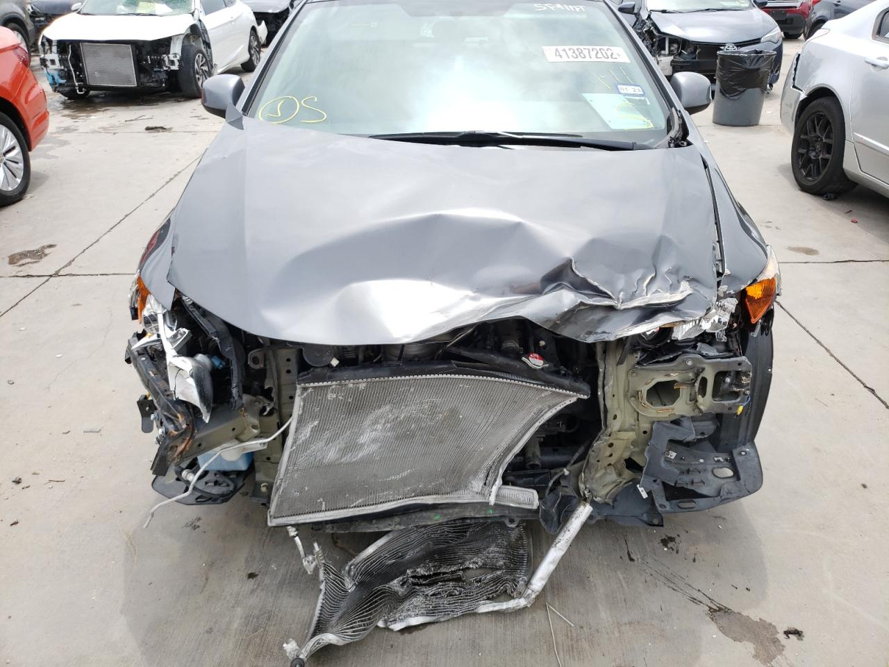 Photo 9 from auction – 2012 HONDA CIVIC HF with VIN 2HGFB2F61CH329187