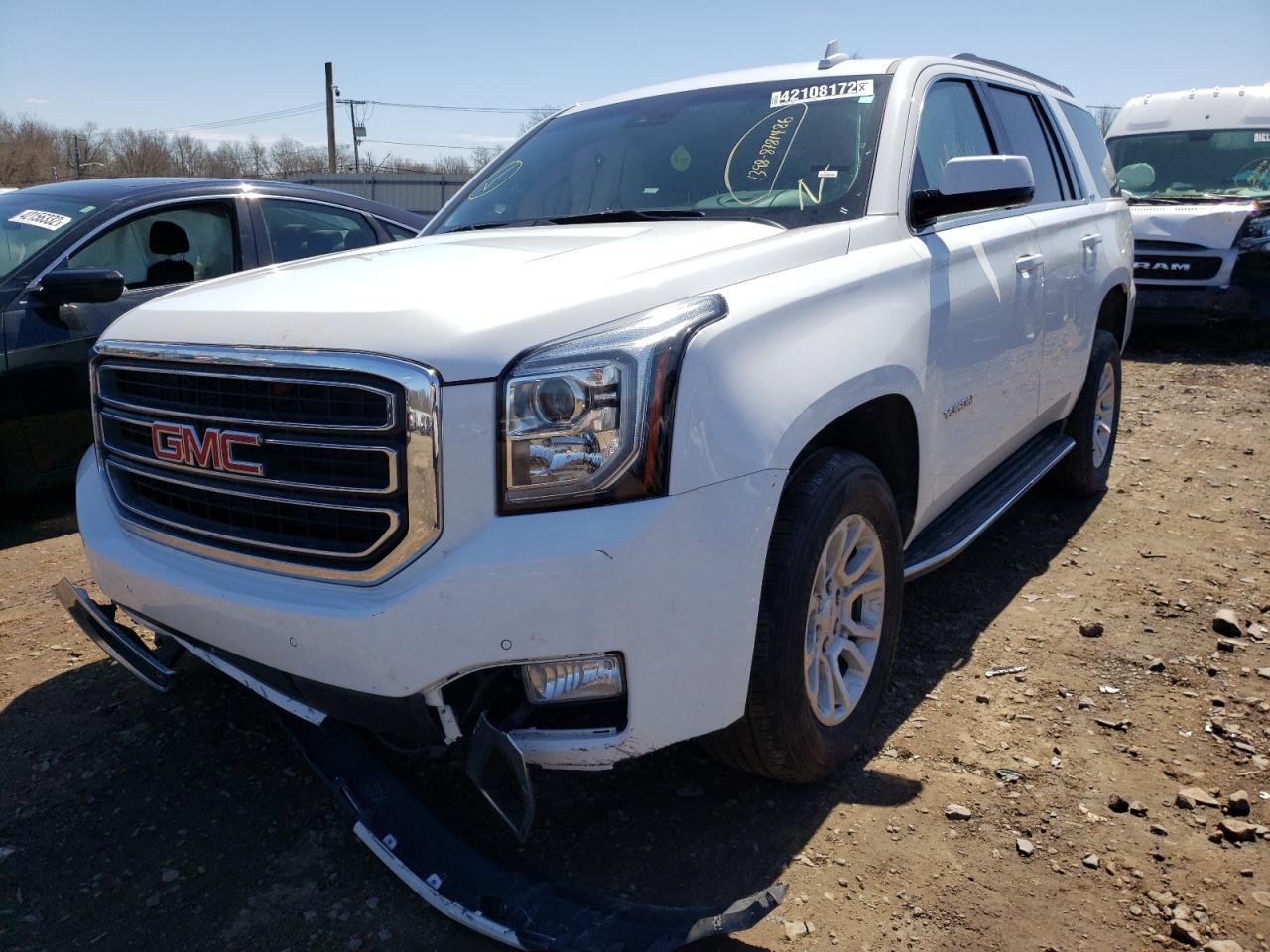 Photo 2 from auction – 2019 GMC YUKON SLT with VIN 1GKS2BKCXKR273519