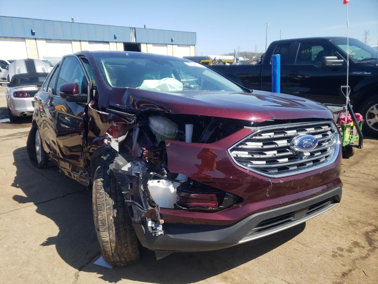 Photo 1 from auction – 2020 FORD EDGE TITAN with VIN 2FMPK3K99LBA74781