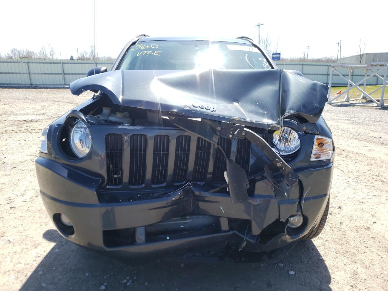 Photo 9 from auction – 2007 JEEP COMPASS with VIN 1J8FF47W27D193953