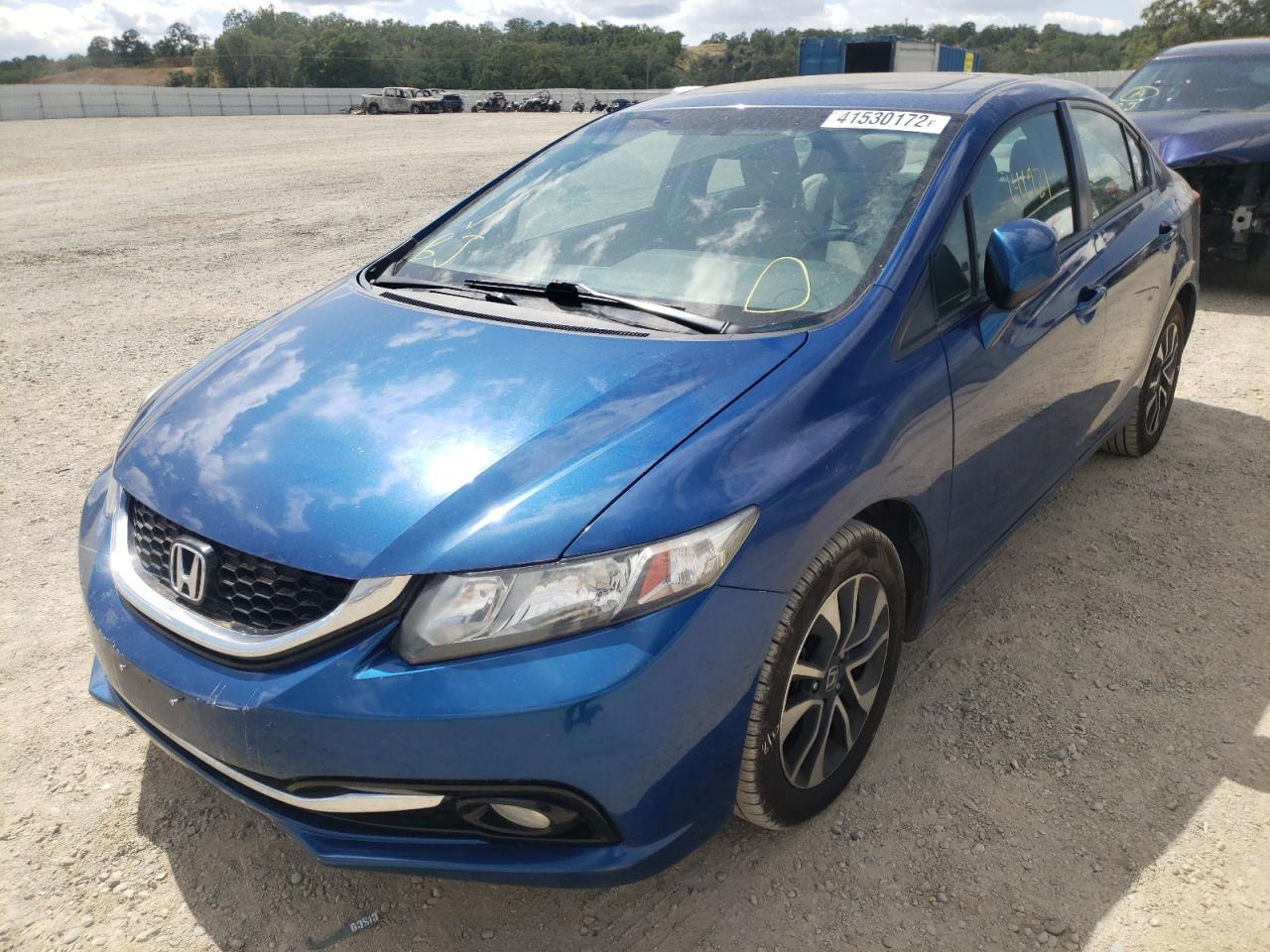 Photo 2 from auction – 2013 HONDA CIVIC EXL with VIN 19XFB2F93DE246575