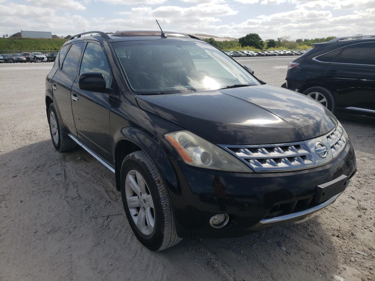 Photo 1 from auction – 2006 NISSAN MURANO SL with VIN JN8AZ08W16W548201